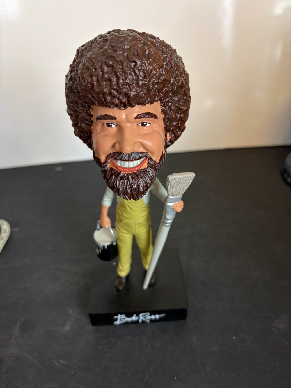Bob Ross Bobblehead Figurine Home Accent